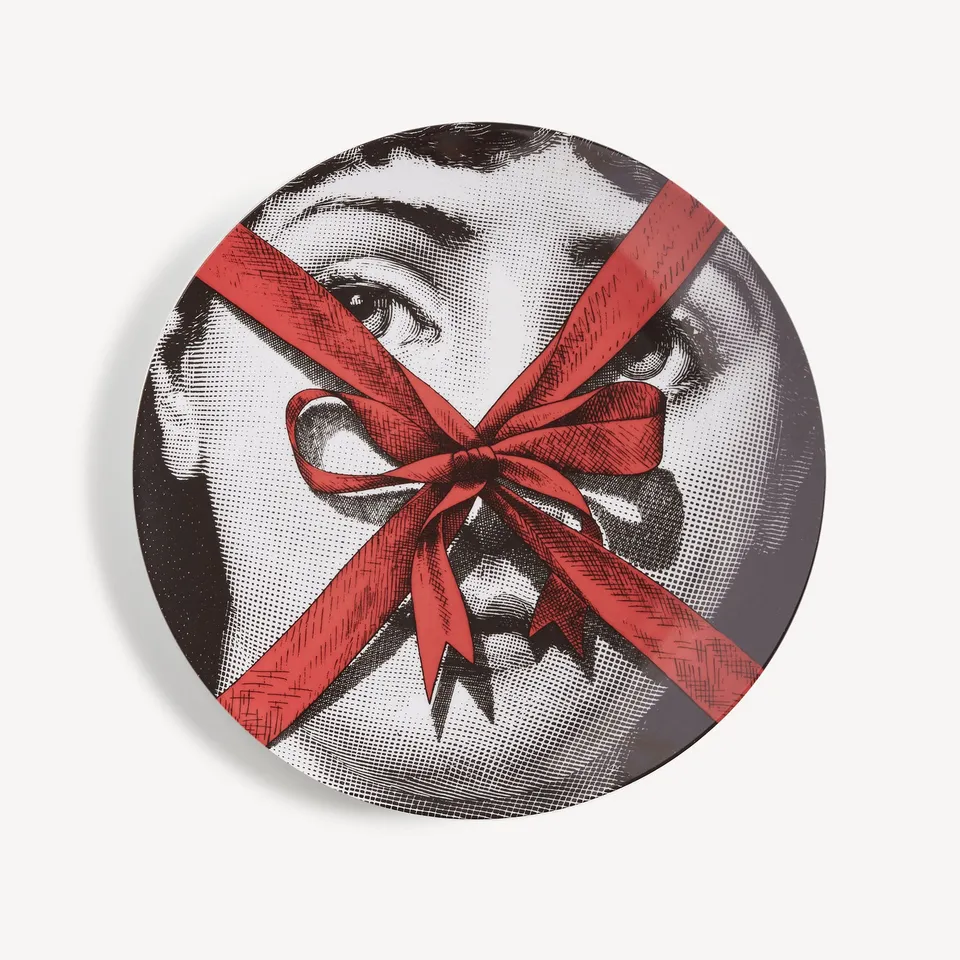 atelier-fornasetti-tema-e-variazioni-nr-171-wandteller-porzellan-3 image 1