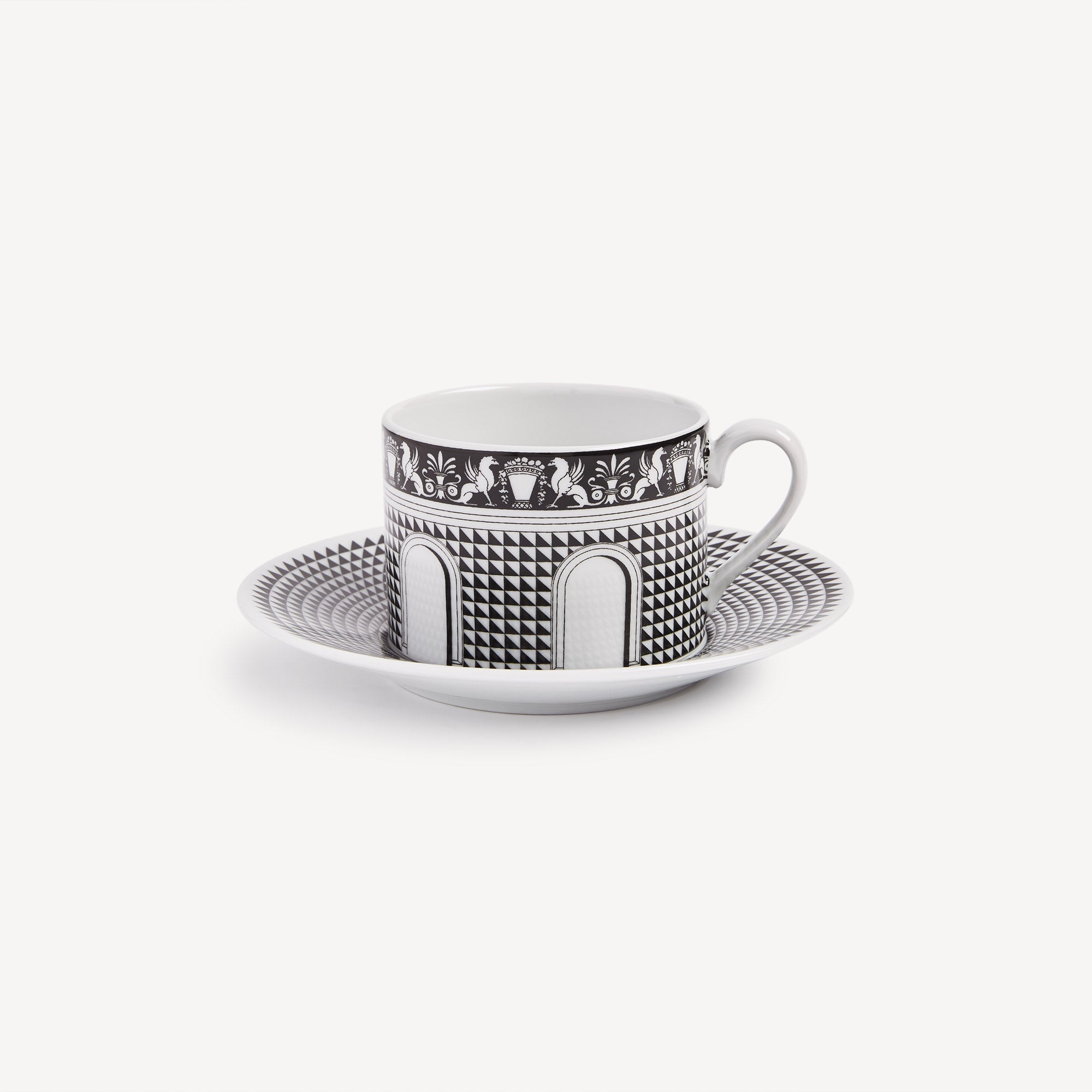 atelier-fornasetti-facciata-quattrocentesca-teetasse-porzellan image 2