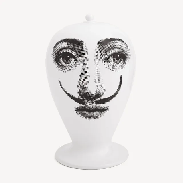 atelier-fornasetti-la-femme-aux-moustaches-vase-keramik-lina-cavalieri image 1
