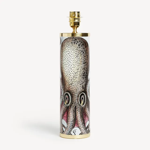 atelier-fornasetti-polipo-lampenfu-tischlampe-metall image 1