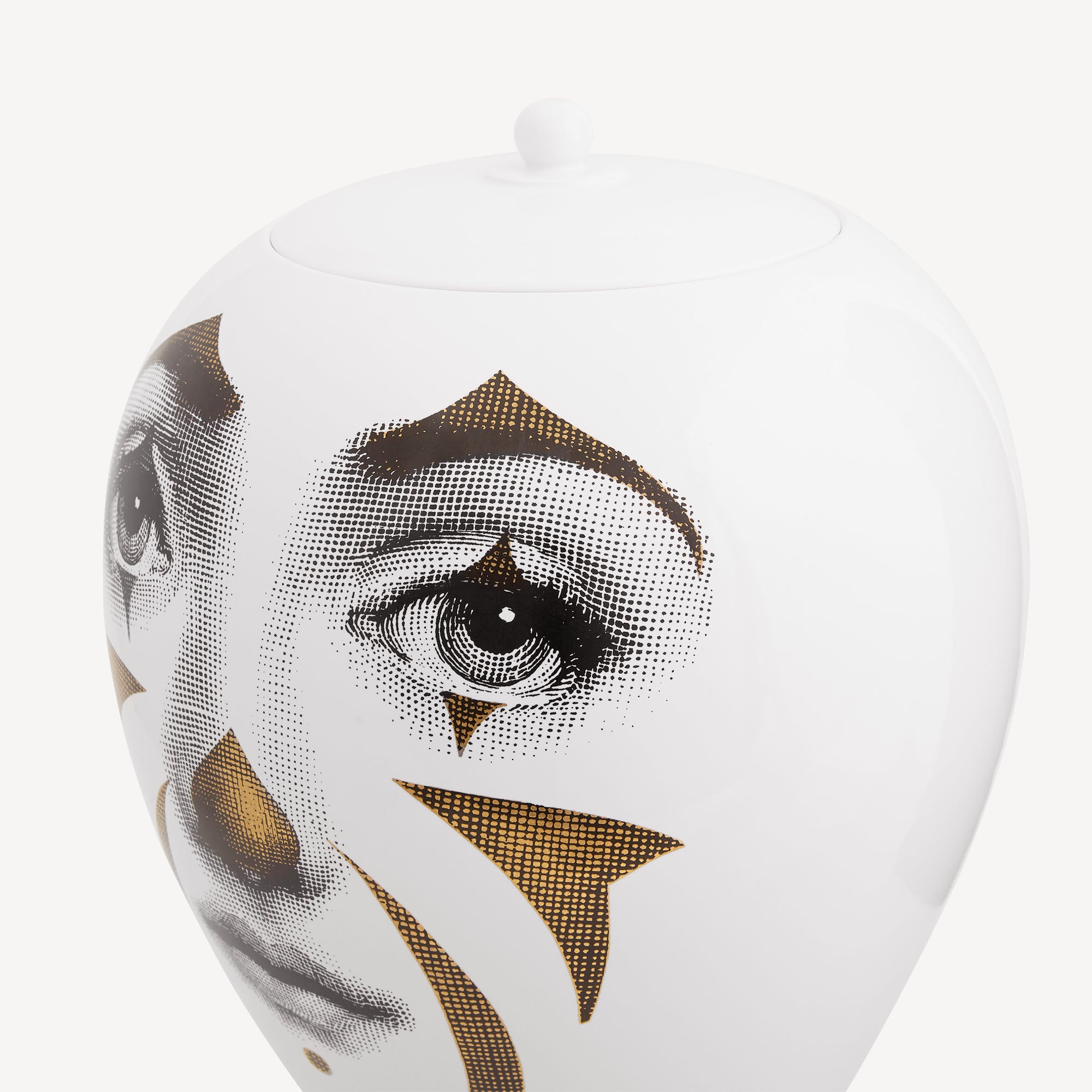 fornasetti-tema-e-variazioni-clown-maxi-vase-keramik-gesicht image 4