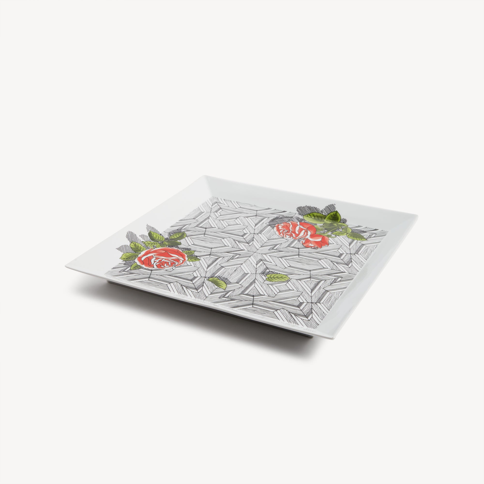 fornasetti-musciarabia-tablett-porzellan-rosen-eckig image 2
