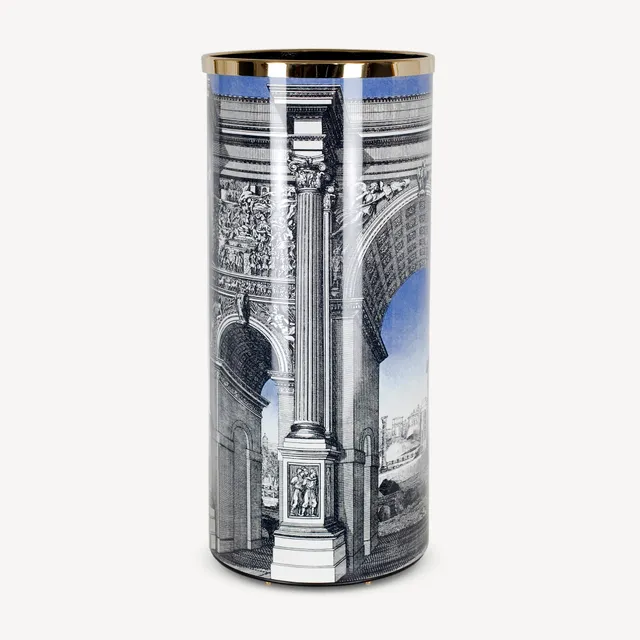 fornasetti-arco-romano-schirmst-nder-messing-handbemalt image 1