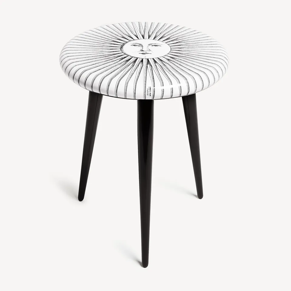 fornasetti-sole-splendente-hocker-holz-sonne image 1