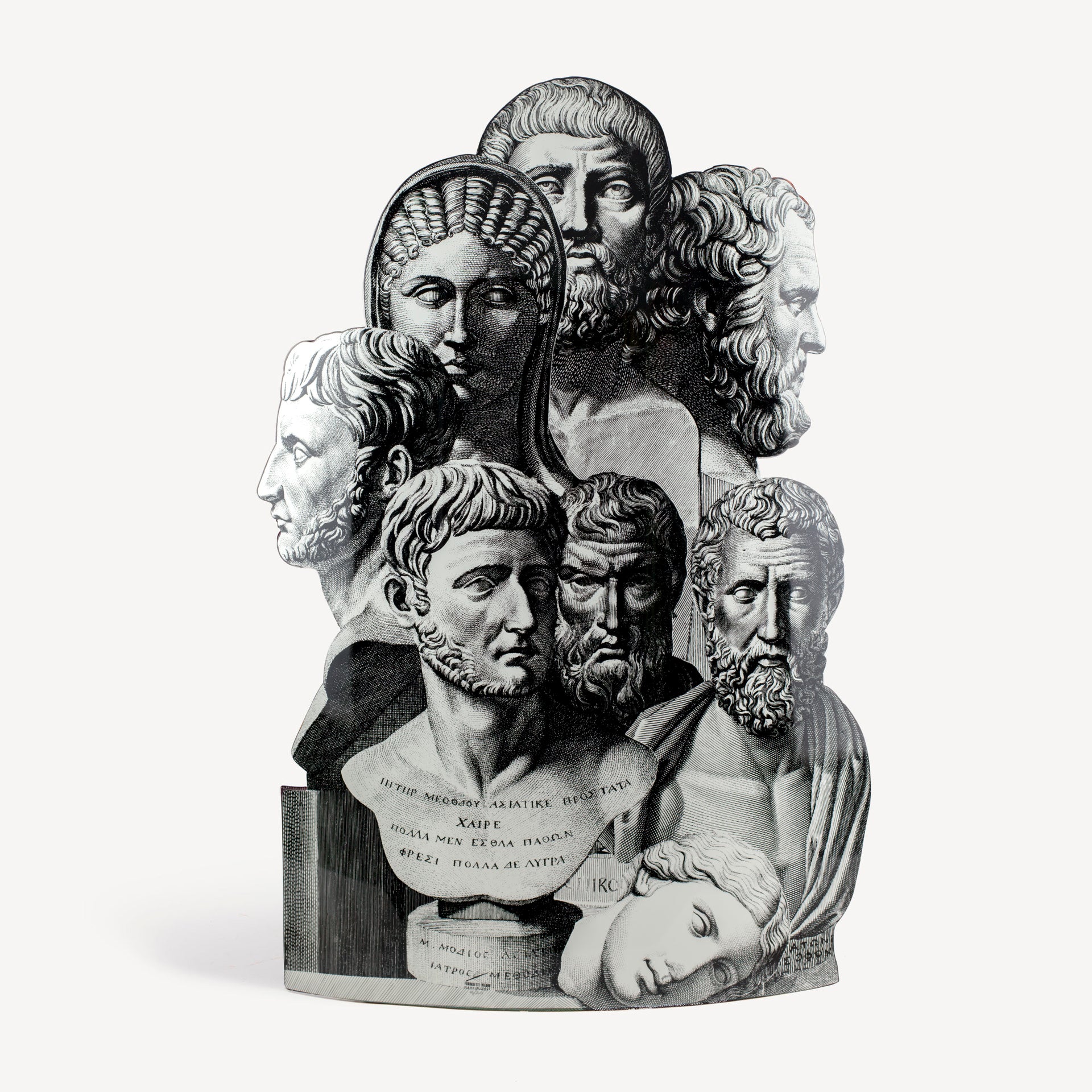 fornasetti-furniture-teste-antiche-schirmst-nder-metall-trompe-l-oeil image 1