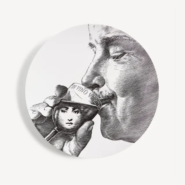 fornasetti-tema-e-variazioni-wandteller-nr-256-porzellan image 1