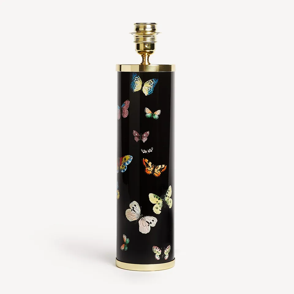 atelier-fornasetti-furniture-lampenfu-farfalle-metall-schmetterling image 1