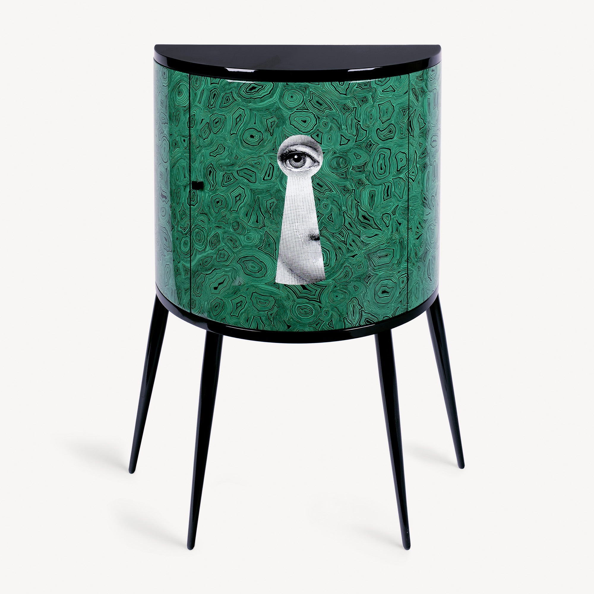 atelier-fornasetti-serratura-konsole-holz-malachit-gr-n image 1