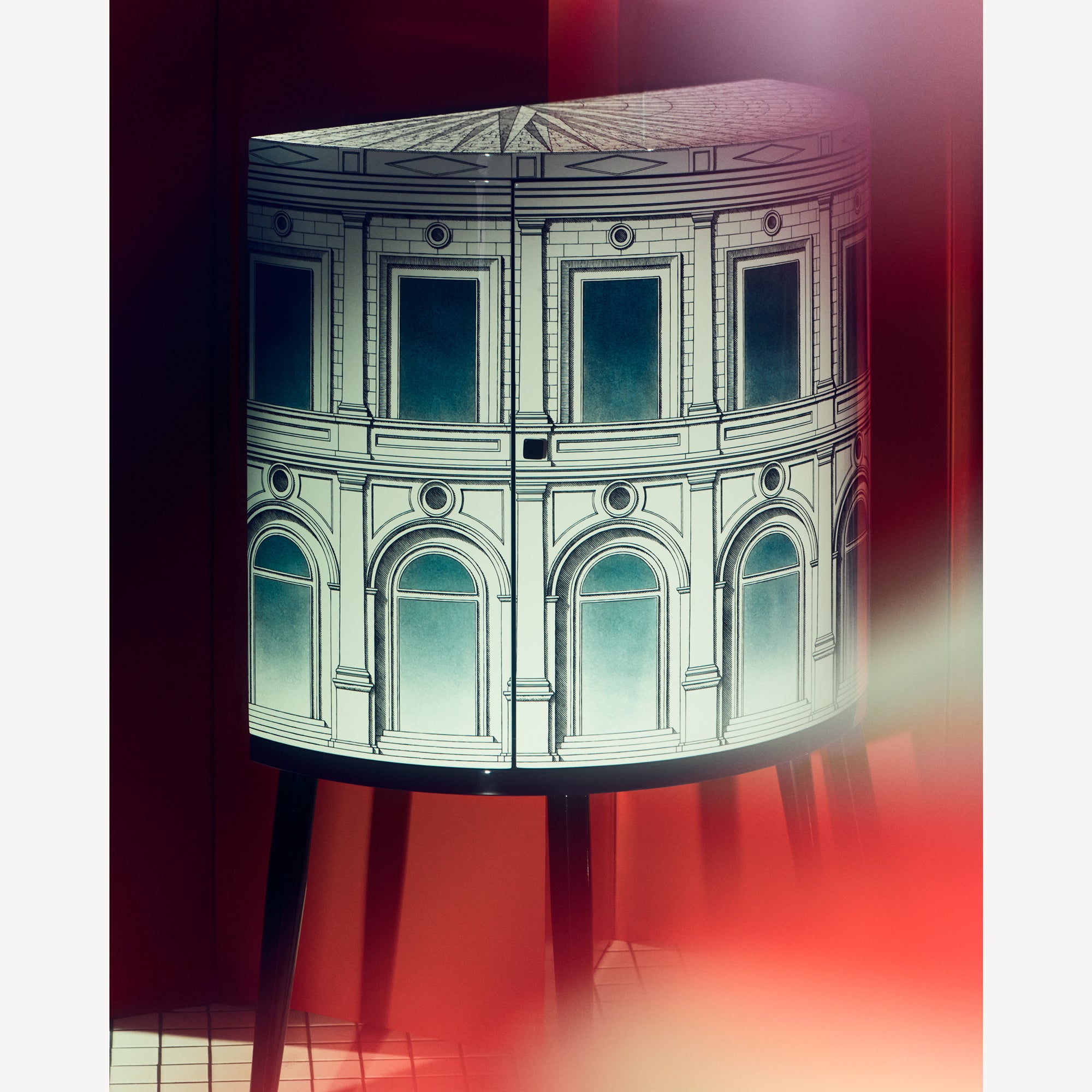 fornasetti-architettura-celeste-konsole-holz-mit-glas image 6
