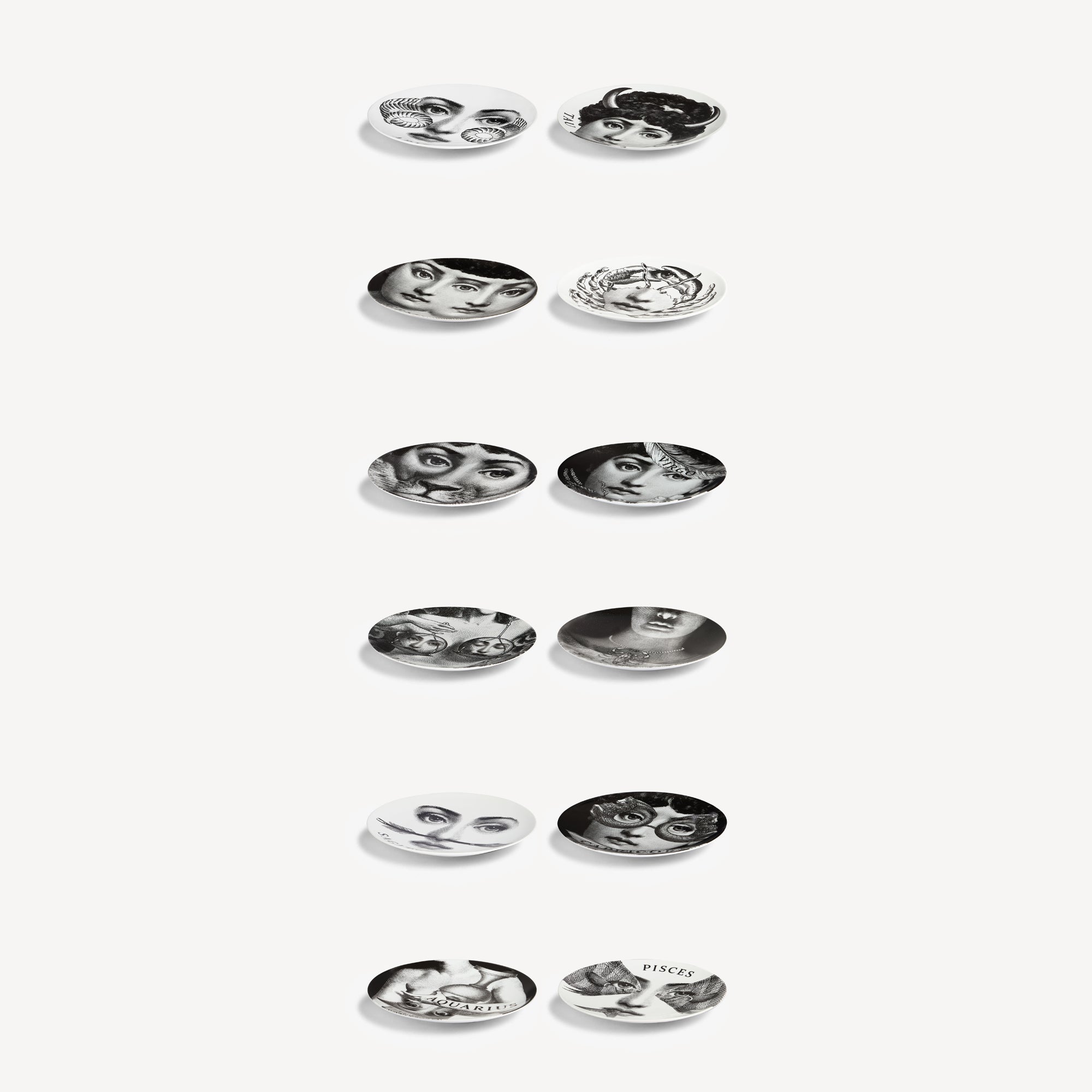 fornasetti-zodiaco-tema-variazioni-wandteller-12er-set image 2