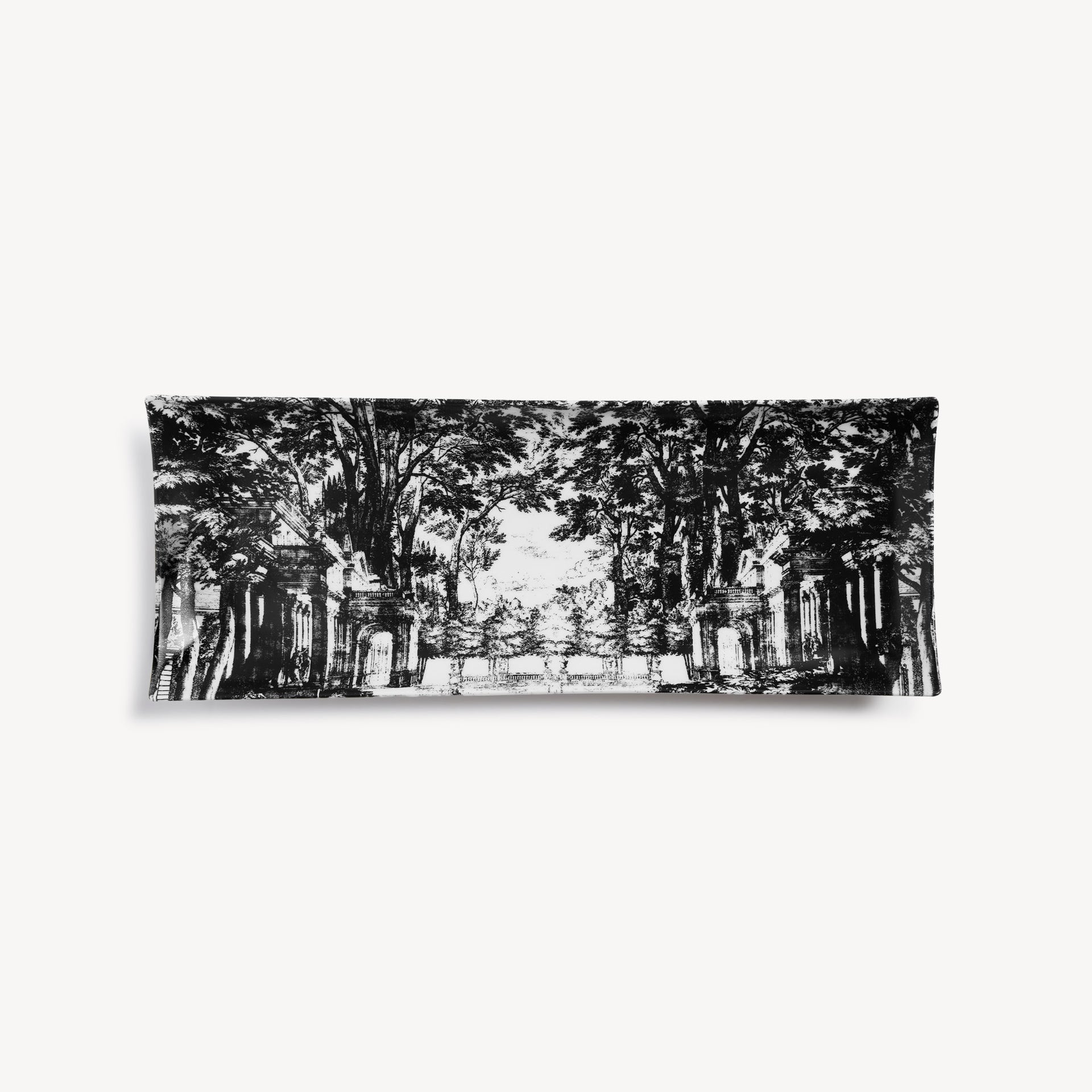 fornasetti-giardino-settecentesco-tablett-rechteckig-porzellan-handbemalt image 1
