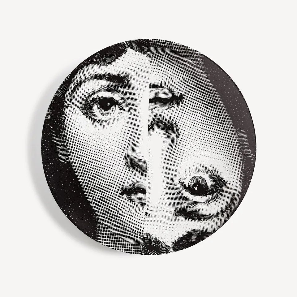 fornasetti-tema-e-variazioni-wandteller-n-57-porzellan image 1