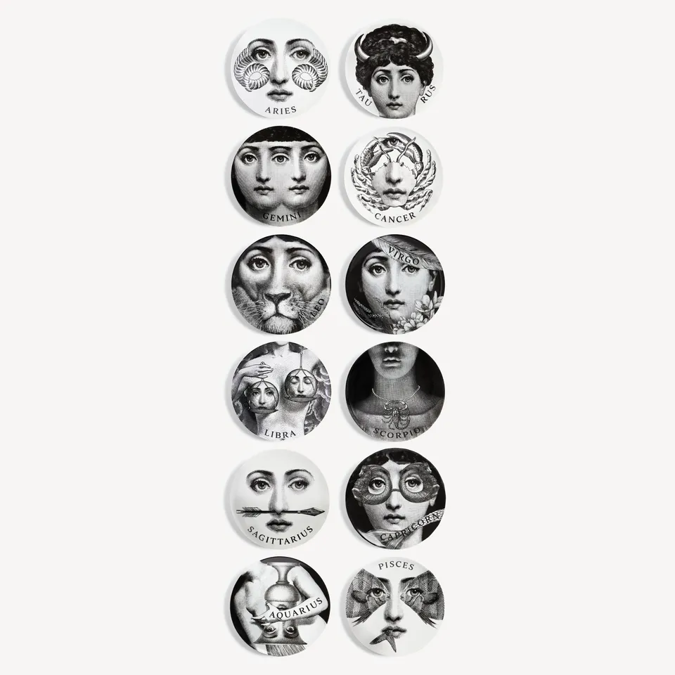 fornasetti-zodiaco-tema-variazioni-wandteller-12er-set image 1