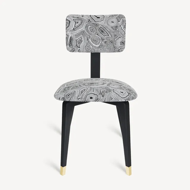 fornasetti-malachite-stuhl-polster-jacquard-esszimmer image 1