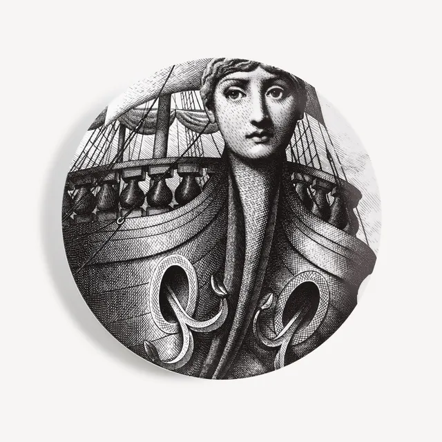 fornasetti-tema-e-variazioni-nr-177-wandteller-porzellan-lina image 1