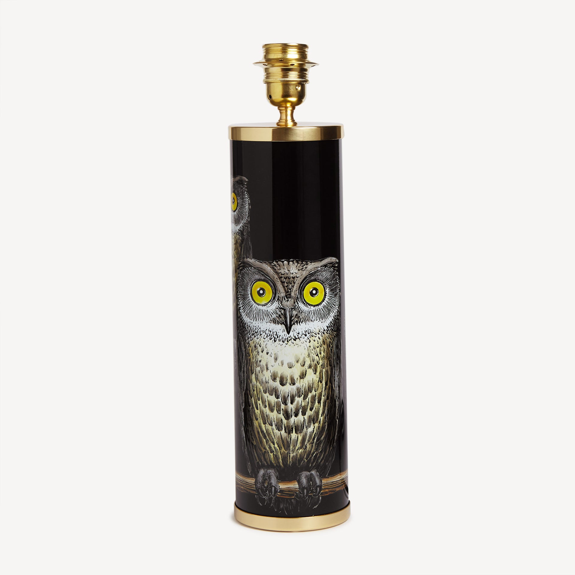 atelier-fornasetti-furniture-lampenfu-civette-metall-eulen image 1