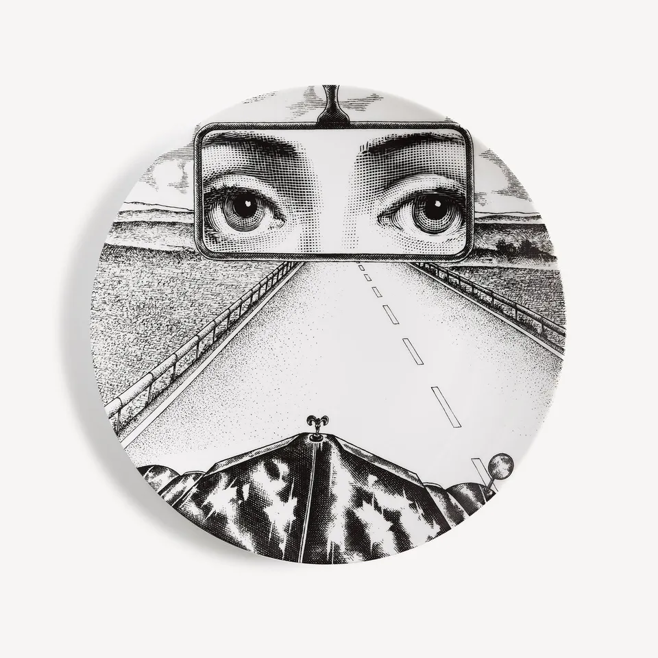 fornasetti-tema-e-variazioni-wandteller-n-321-porzellan-lina image 1