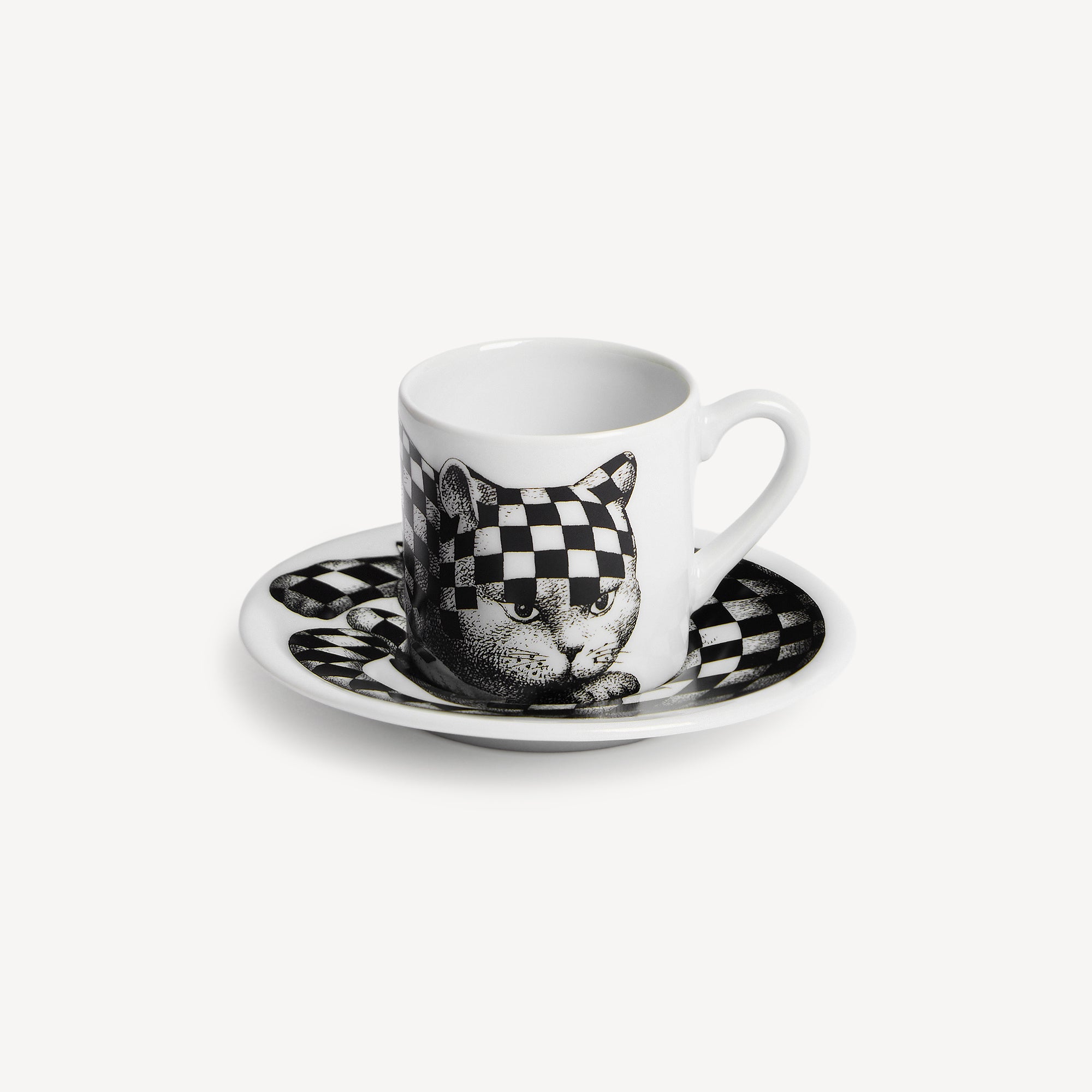 fornasetti-high-fidelity-kaffeetasse-tigrato-schwarz-wei-2 image 2