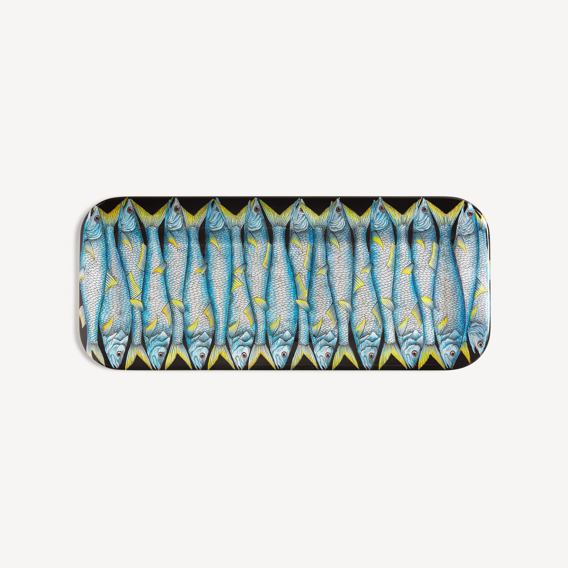 atelier-fornasetti-sardine-tablett-rund-lackiert image 1