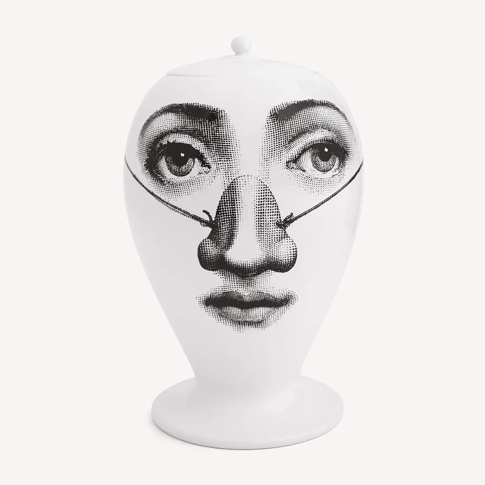 atelier-fornasetti-burlone-vase-keramik-lina-cavalieri image 1