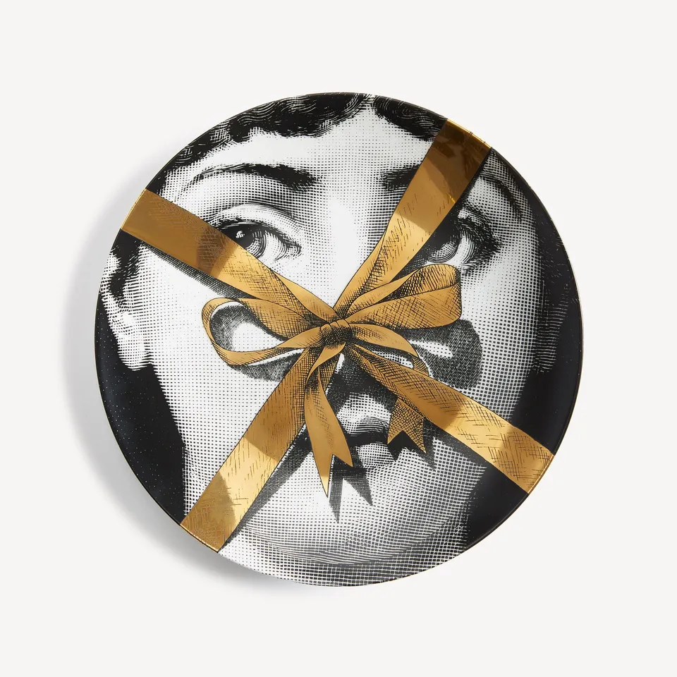 atelier-fornasetti-tema-e-variazioni-nr-171-wandteller-porzellan-4 image 1
