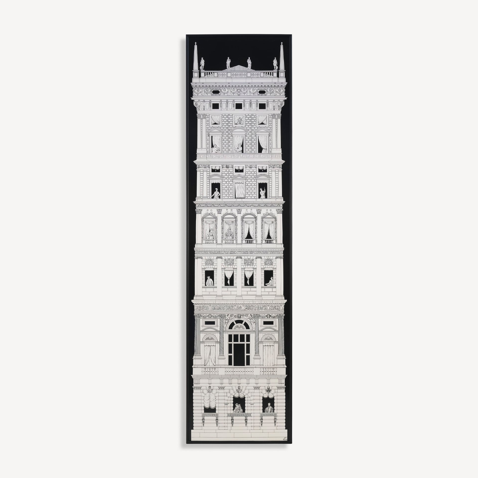 atelier-fornasetti-grattacielo-rinascimentale-panel-holz-lackiert image 1