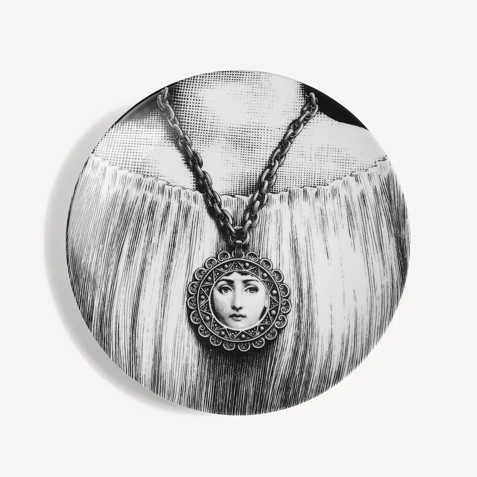 atelier-fornasetti-tema-e-variazioni-wandteller-n-206-porzellan image 1