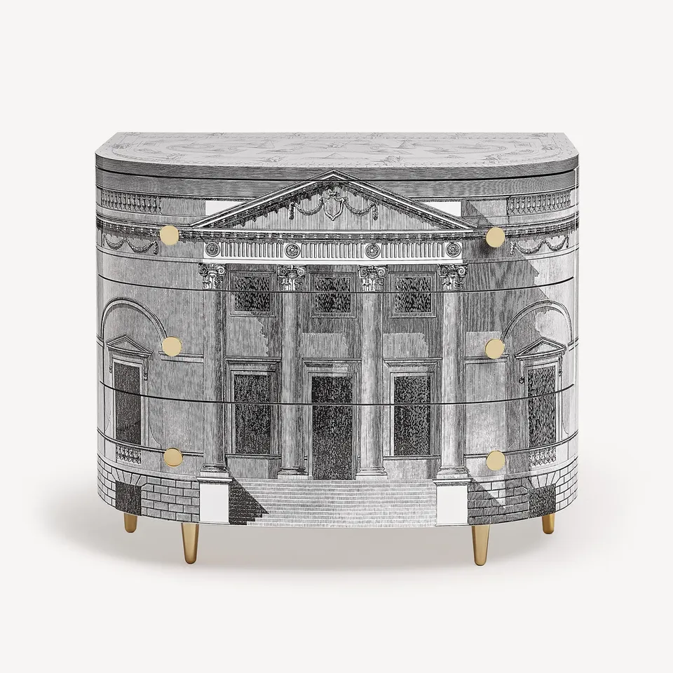 fornasetti-palladiana-kommode-gebogen-holz-handbemalt image 1
