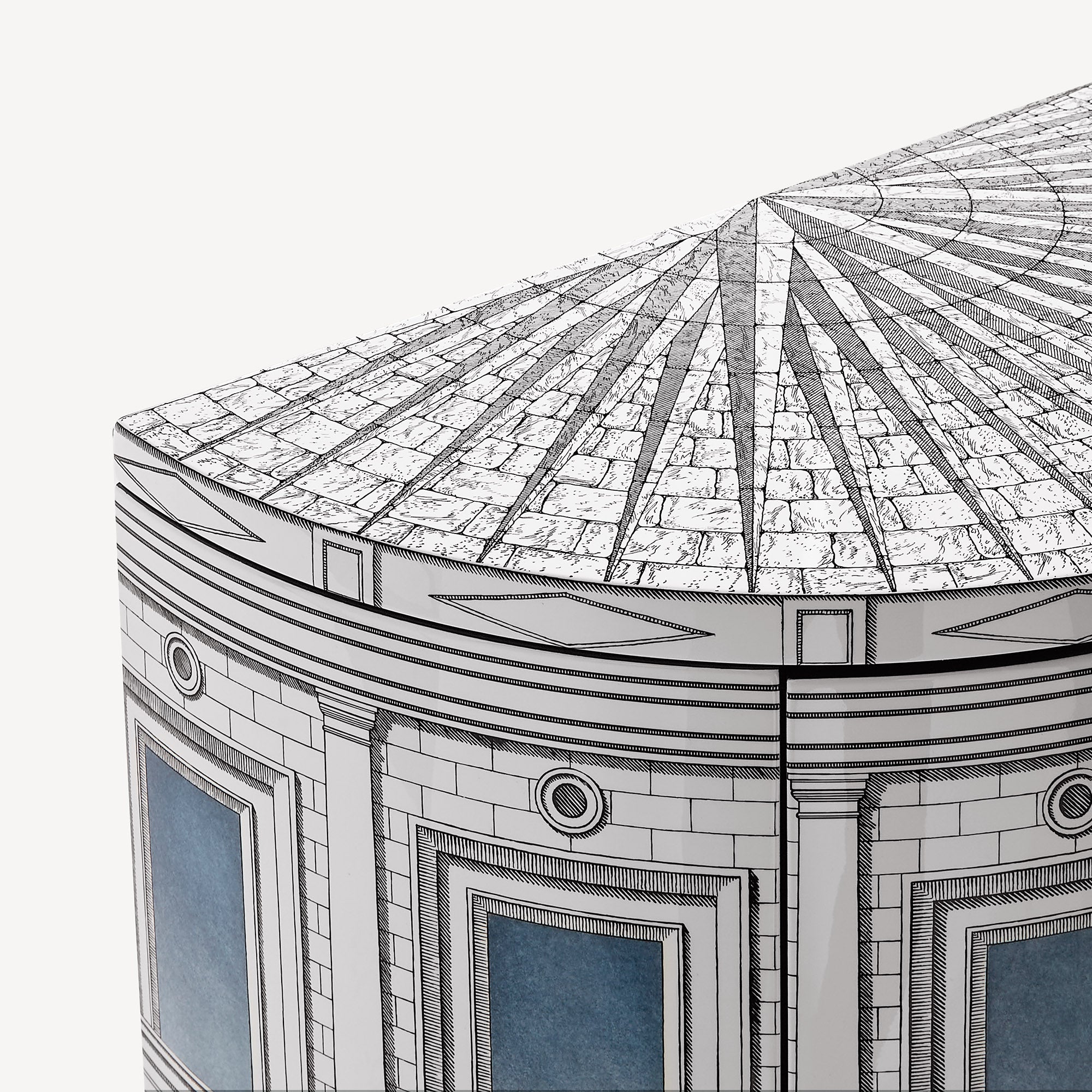 fornasetti-architettura-celeste-konsole-holz-mit-glas image 5