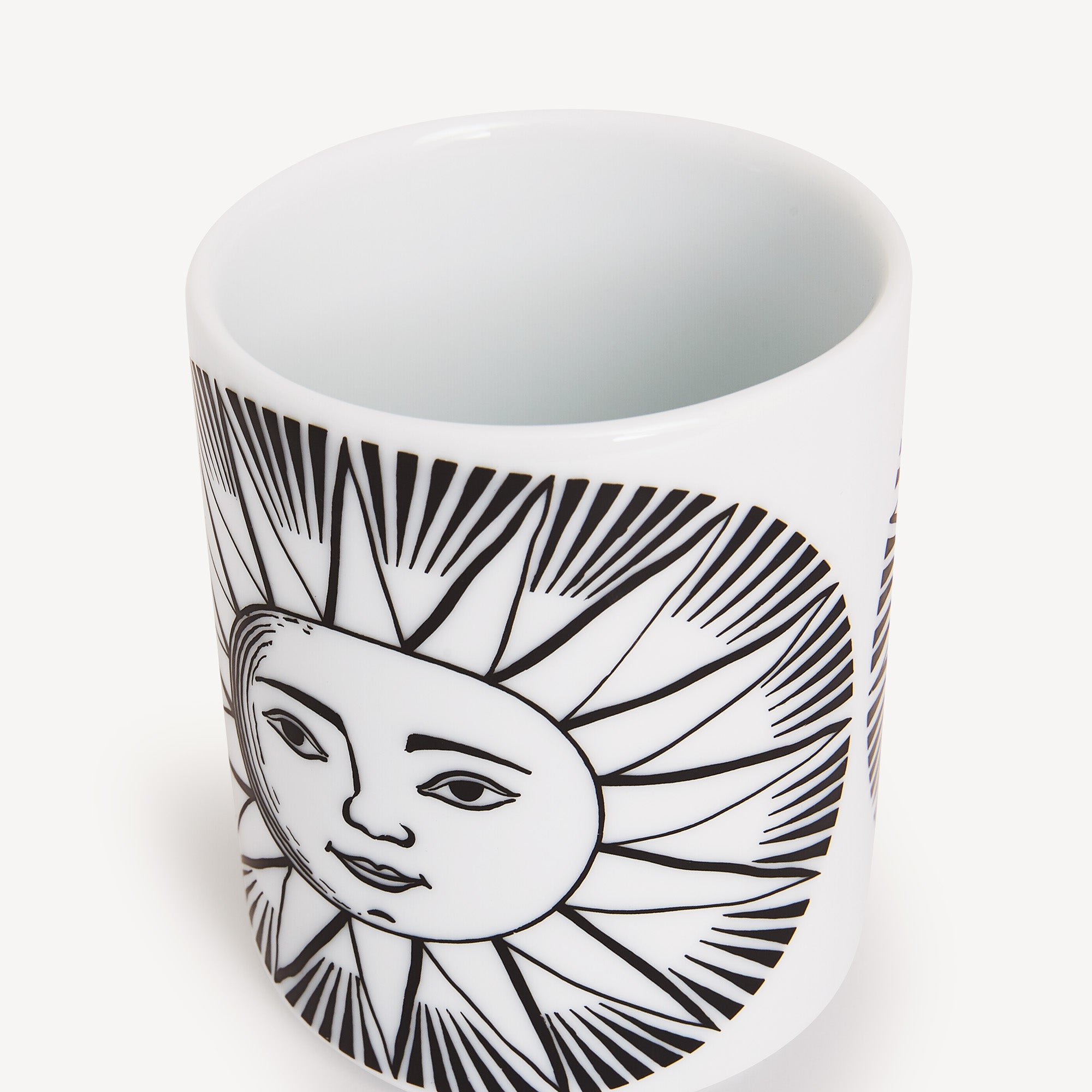 fornasetti-sole-stiftehalter-porzellan-sonnenmotiv image 4