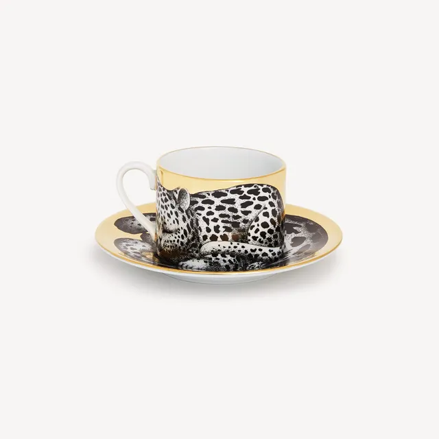 atelier-fornasetti-high-fidelity-leopardato-teetasse-gold image 1