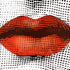 fornasetti-bocca-hocker-mund-holzbeine-sitzhocker image 3