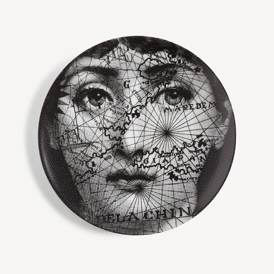 atelier-fornasetti-tema-e-variazioni-n-94-wandteller-porzellan image 1