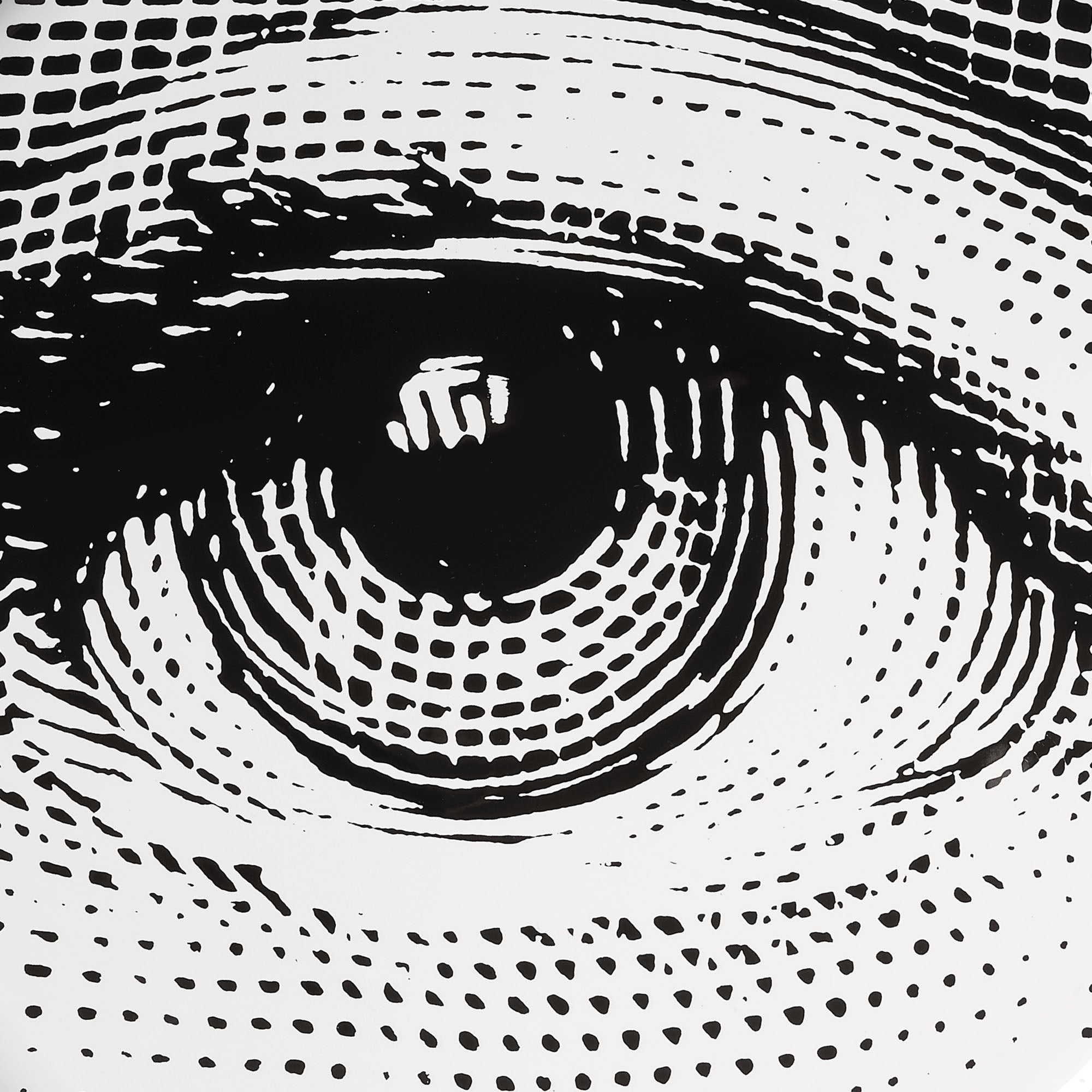 fornasetti-occhio-hocker-siebdruck-holzbeine-auge image 3