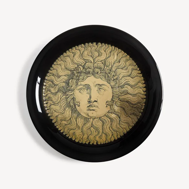 atelier-fornasetti-home-accessories-tablett-re-sole-metall-rund image 1