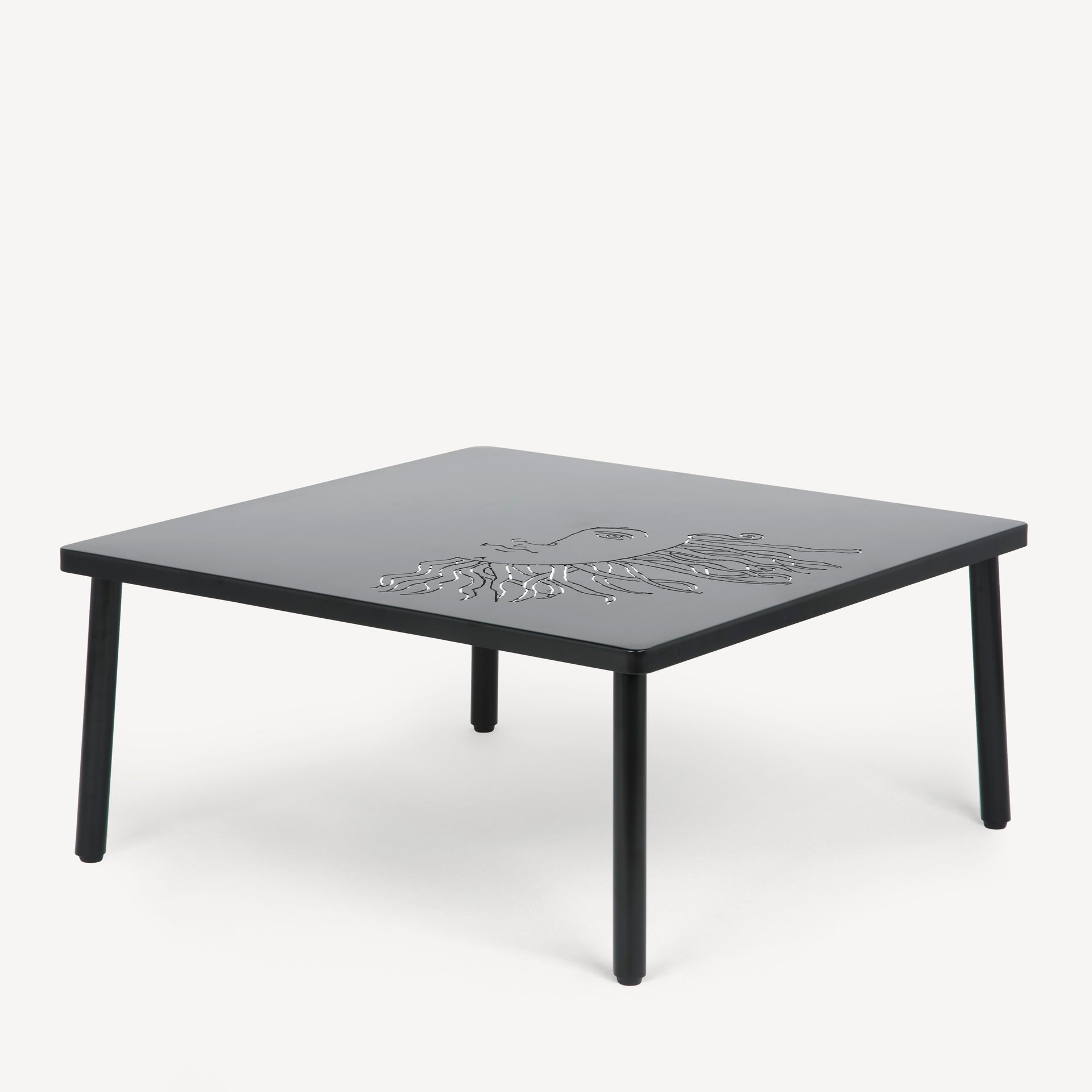 fornasetti-solitario-outdoor-tisch-sole-metall-schwarz image 1