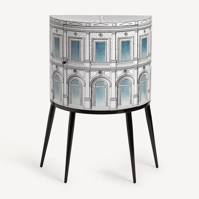 atelier-fornasetti-architettura-celeste-konsole-holz-glas image 1