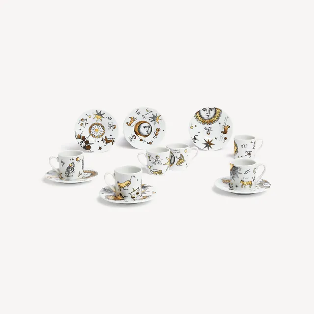 atelier-fornasetti-astronomici-espressotassen-6er-set-porzellan image 1