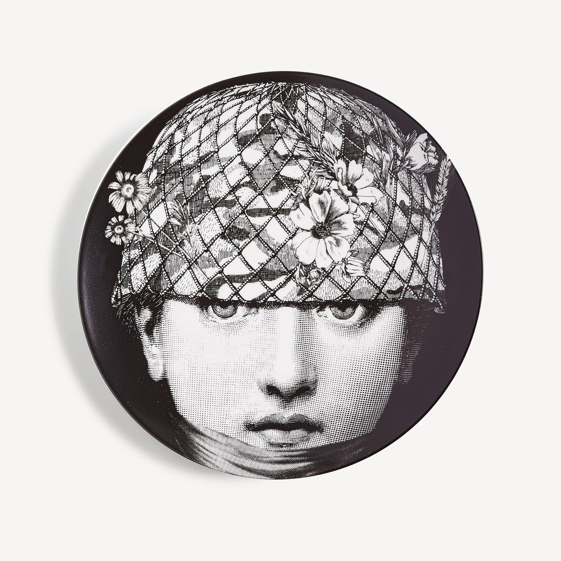 fornasetti-tema-e-variazioni-wandteller-n-384-porzellan image 1