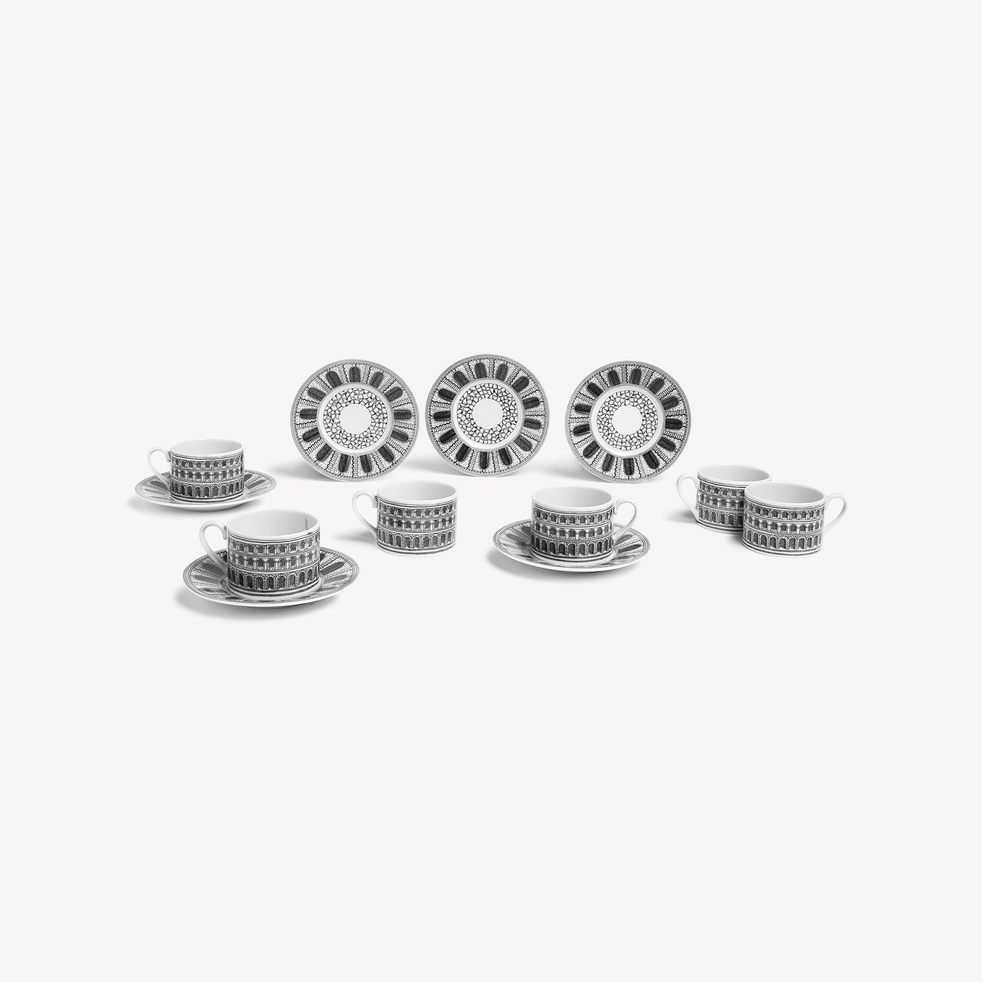 fornasetti-architettura-teetassen-6er-set-porzellan-architektur image 1
