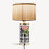fornasetti-lampenschirm-zylinder-plissee-stoff-tischlampe image 3