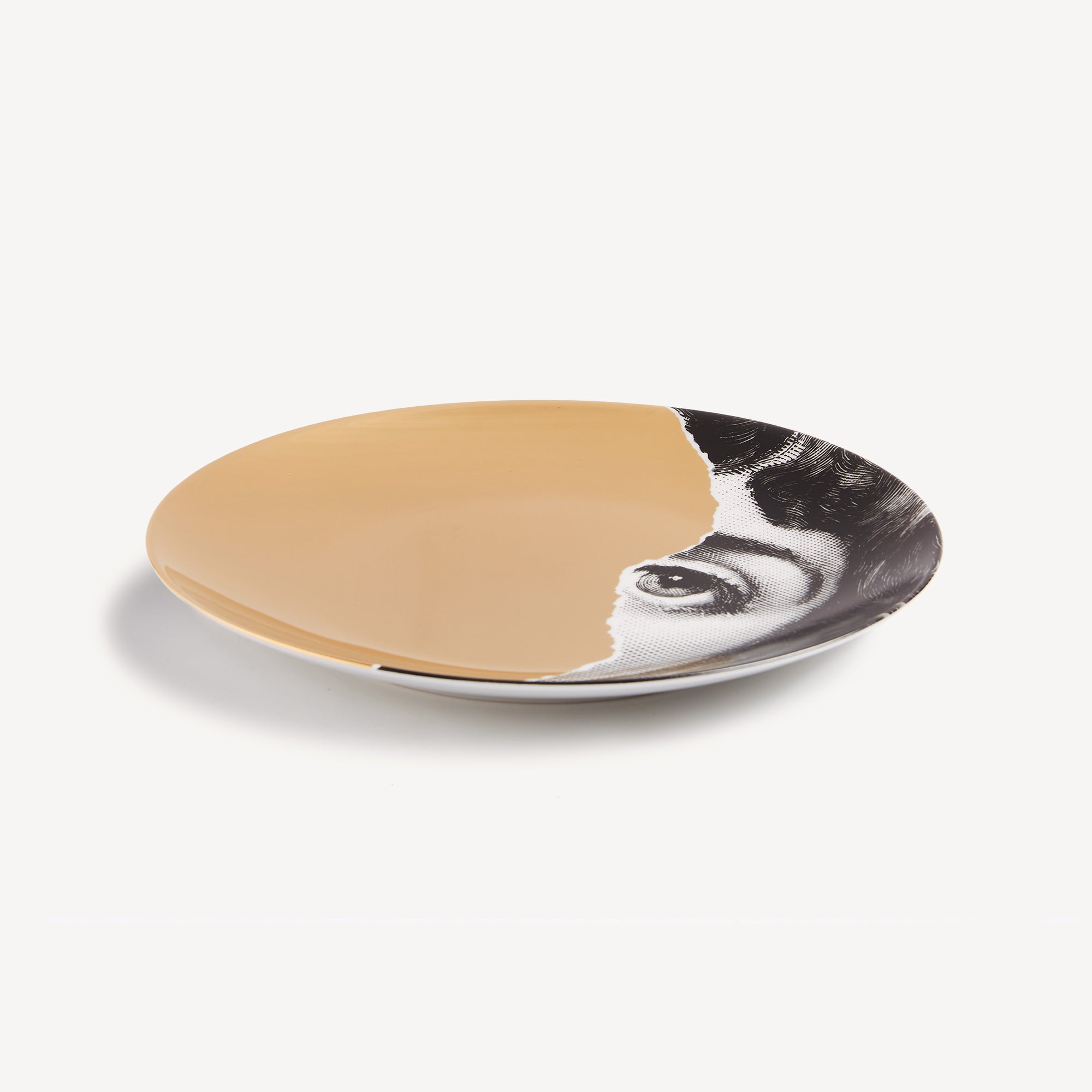 fornasetti-tema-e-variazioni-n-145-wandteller-gold-porzellan image 2
