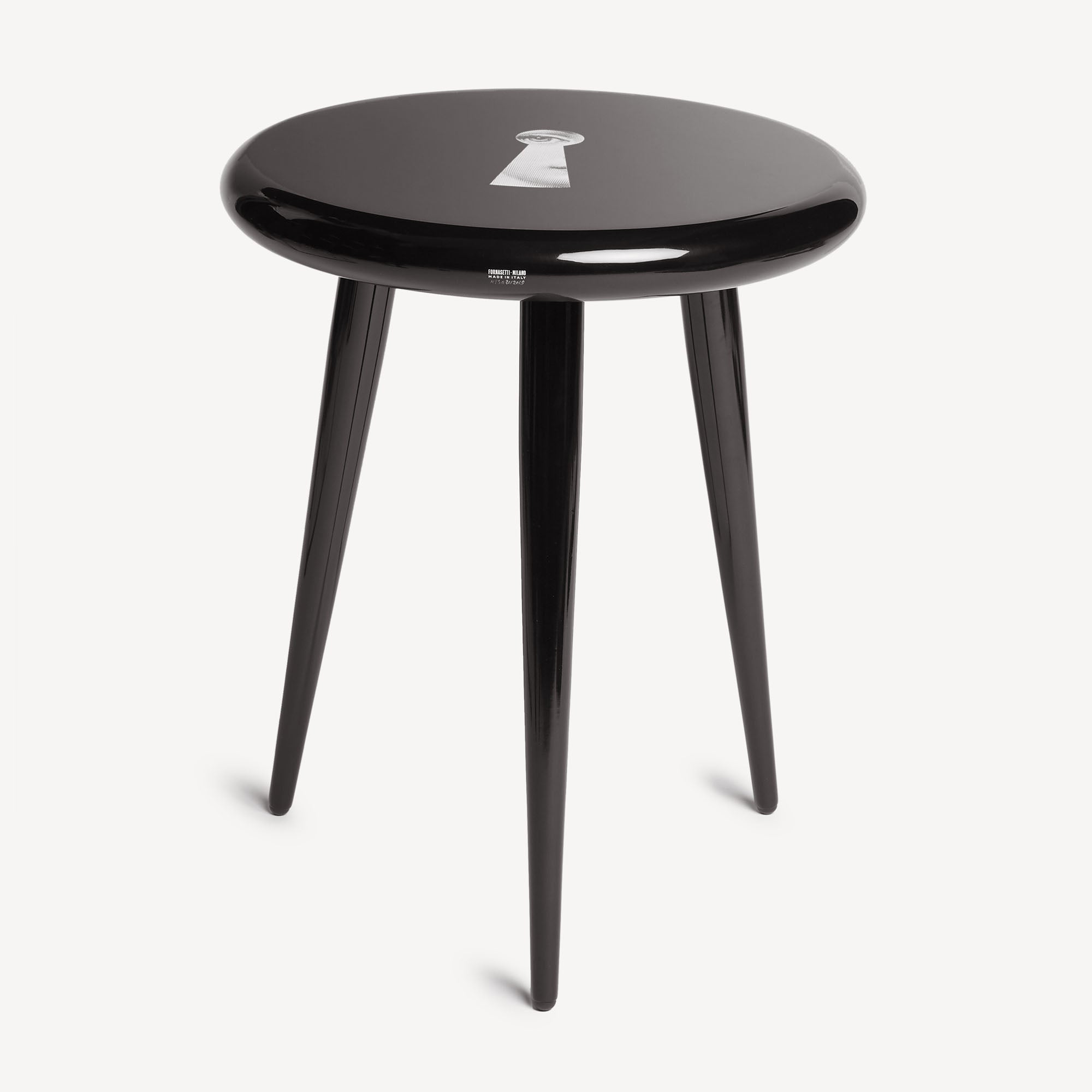 fornasetti-serratura-hocker-holz-gesicht-siebdruck image 1