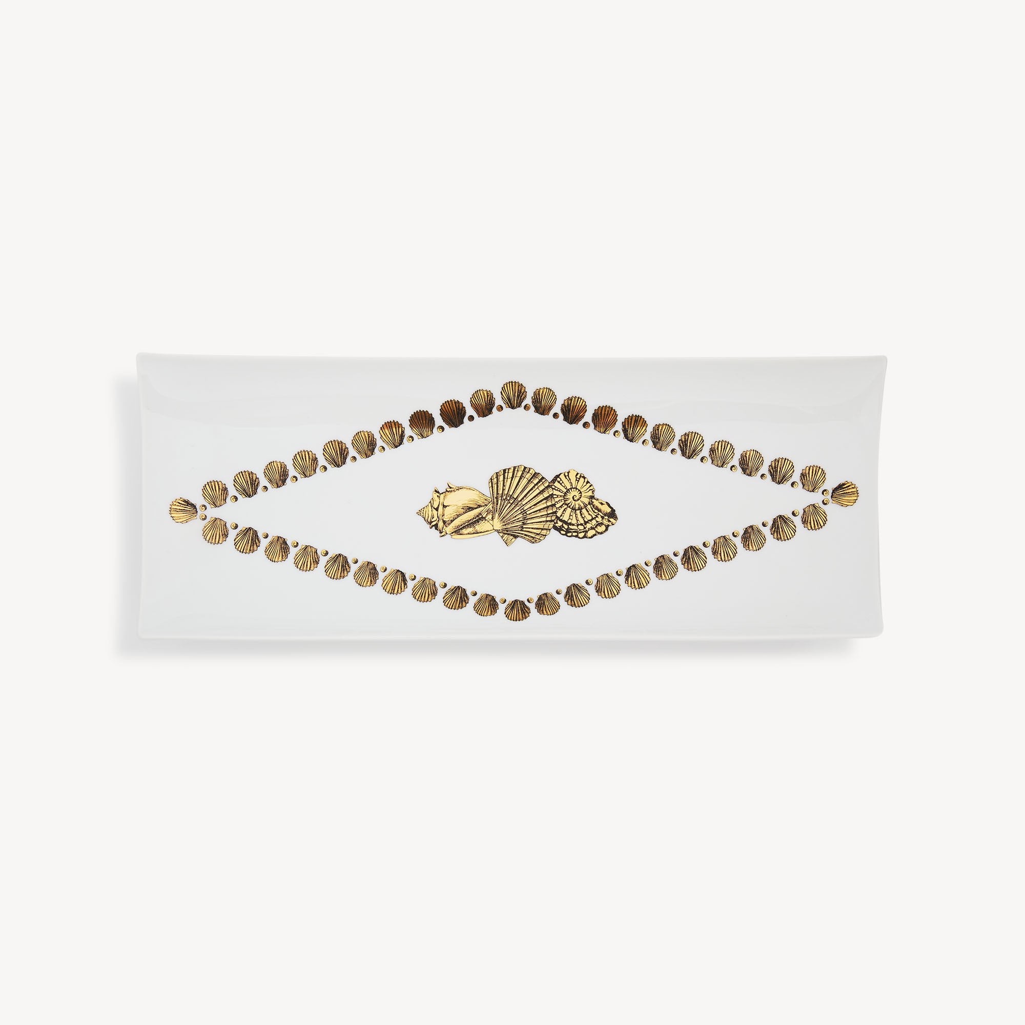 fornasetti-giro-di-conchiglie-tablett-rechteckig-porzellan image 1