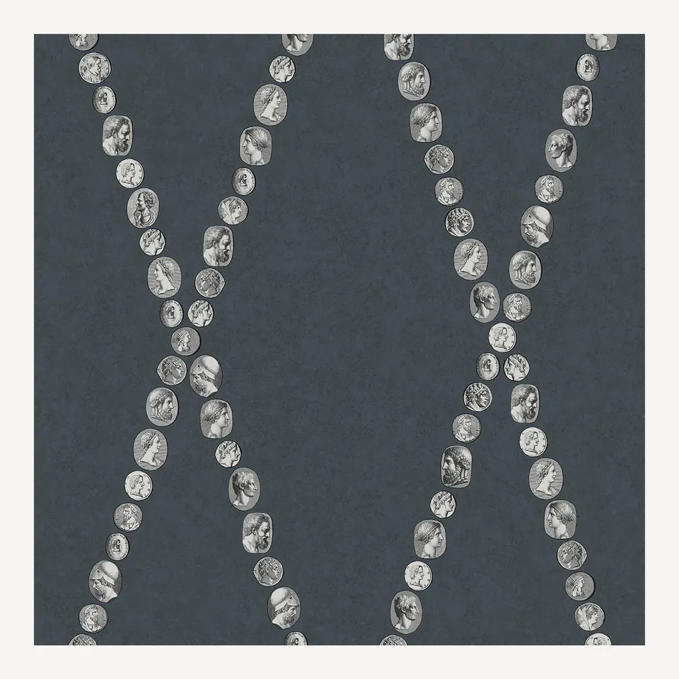 atelier-fornasetti-cammei-tapete-52cm-x-10m-kameen-klassik image 1