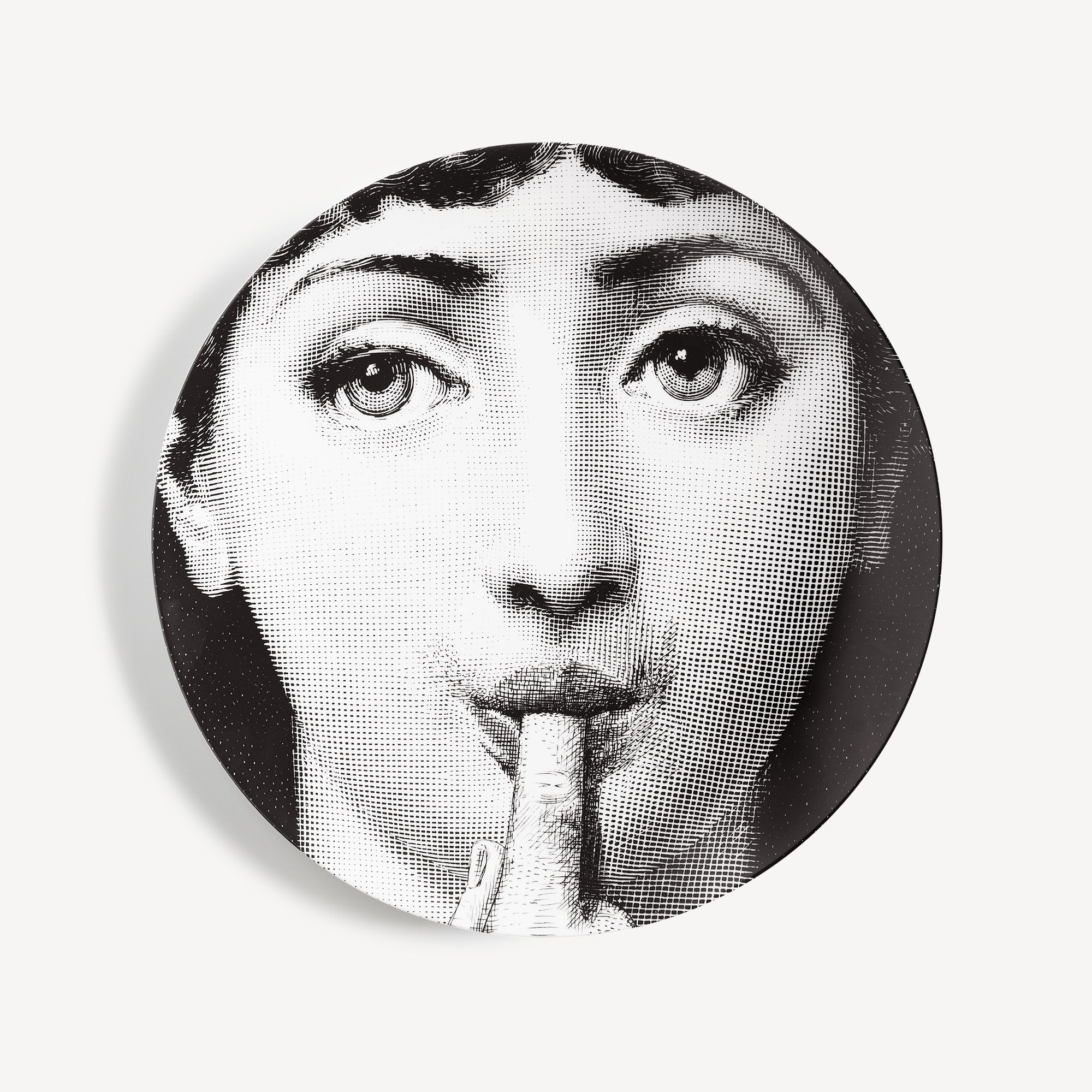 fornasetti-tema-e-variazioni-wandteller-n-178-porzellan-gesicht image 1