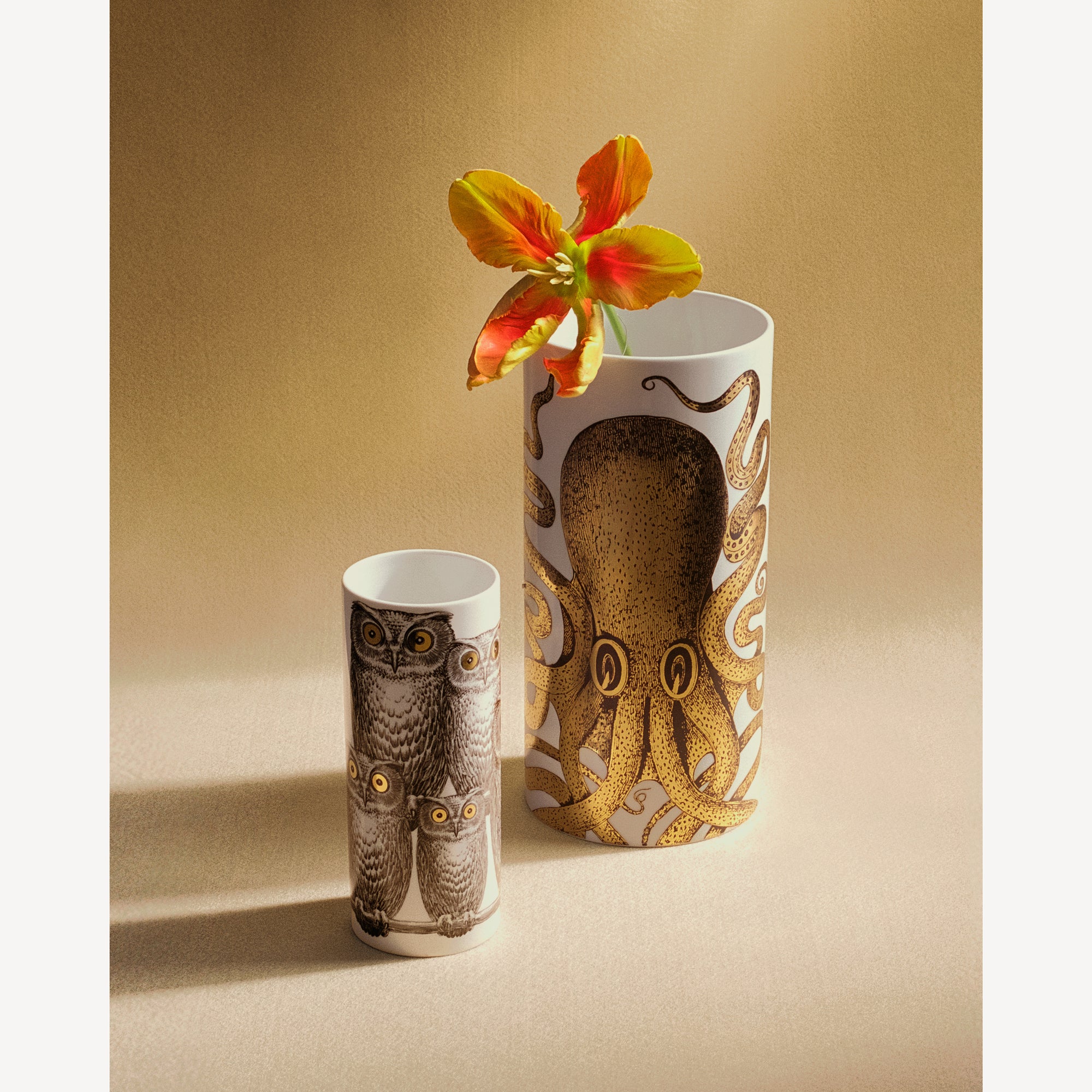 fornasetti-polipo-vase-mittel-gold-oktopus image 5