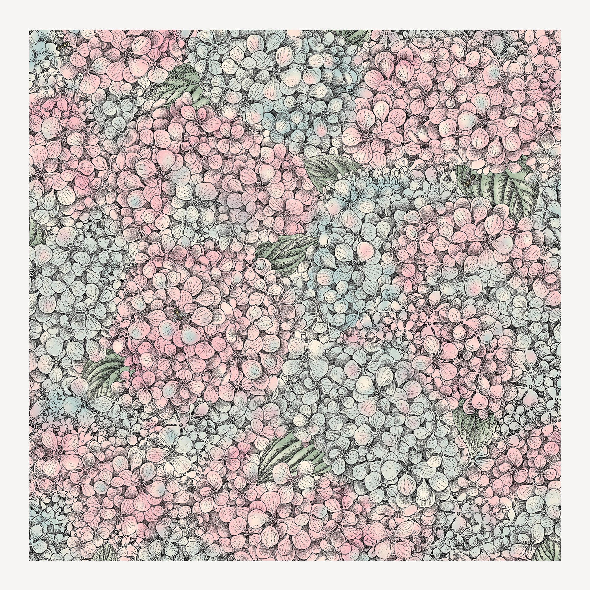 fornasetti-ortensia-tapete-hortensie-pastell-52cm image 1