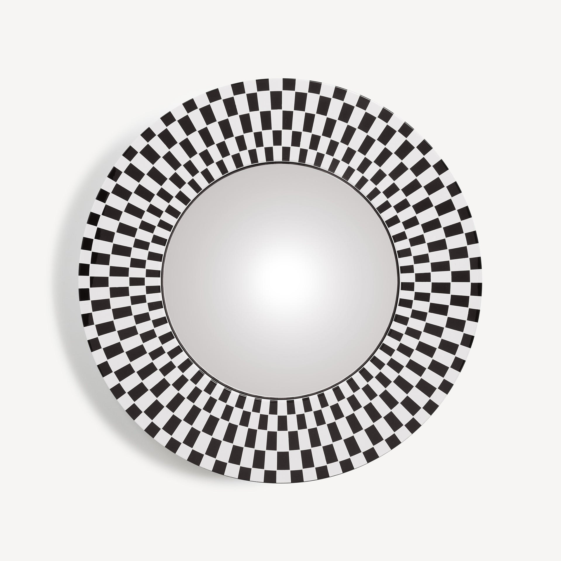 fornasetti-egocentrismo-spiegel-konvex-holzrahmen image 1