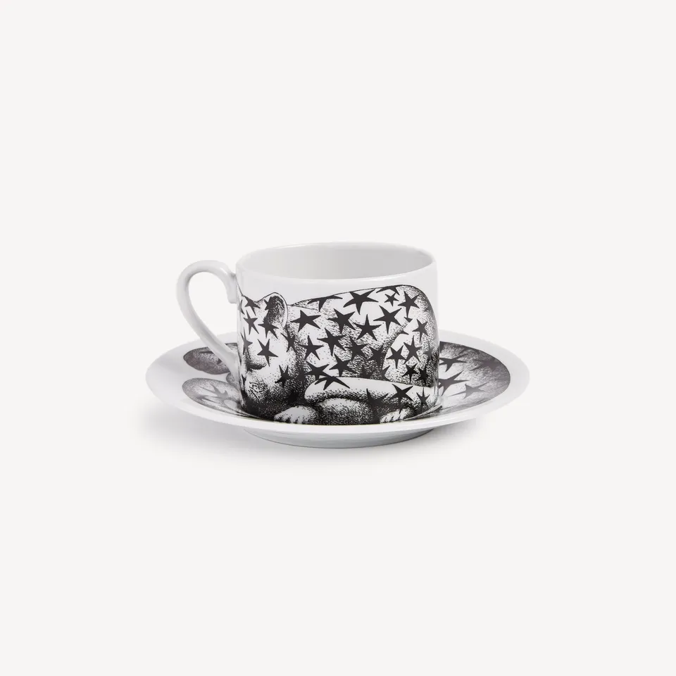 atelier-fornasetti-high-fidelity-stellato-teetasse-porzellan-handbemalt image 1